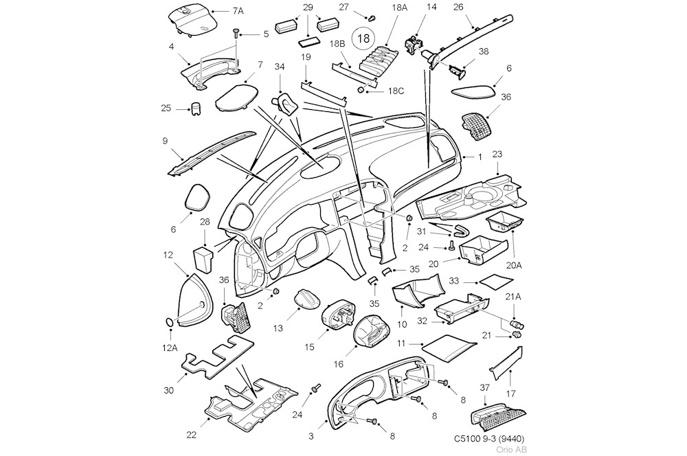 Saab Original - Linkage